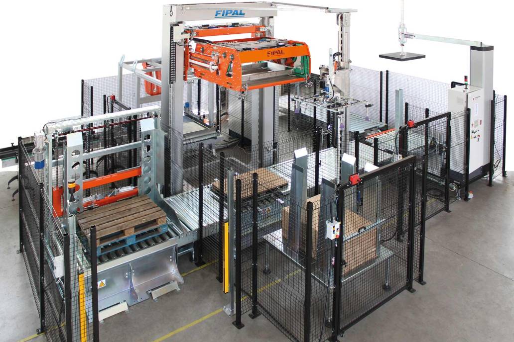 Palletising machine STRATUS P100 - Fipal